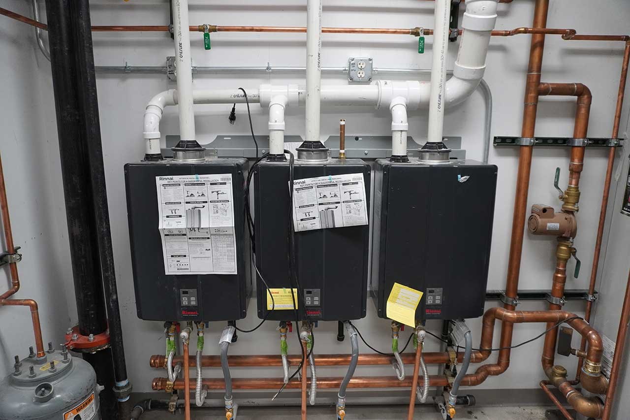 Tankless water heaters